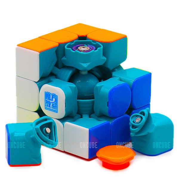 Cubo Mágico 3x3x3 Super RS3M V2 - Ball Core + Maglev + Magnético