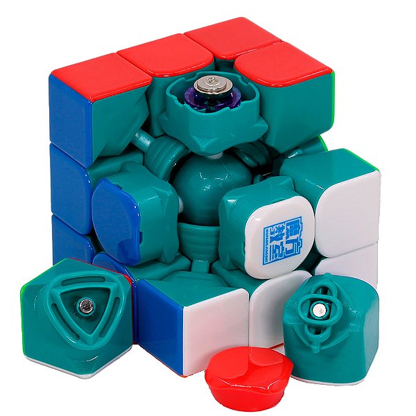 Cubo Magico 3x3x3 Moyu Super RS3M Magnetico - Cubo Store - Sua Loja de Cubo  Magico Online