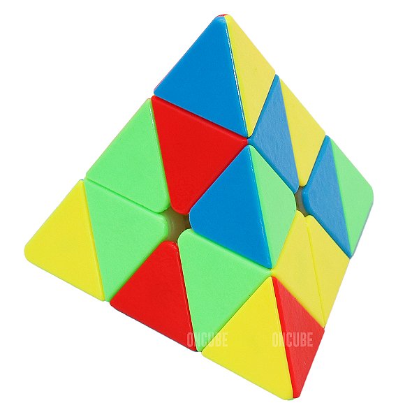Cubo Mágico Pyraminx Sengso Mr. M Stickerless - Magnético