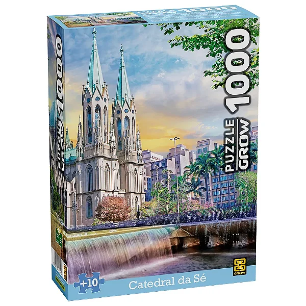 Quebra-Cabeça Catedral da Sé 1000 Peças