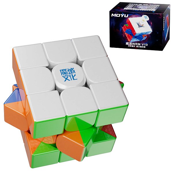 Cubo Mágico 3x3x3 Moyu Weilong WRM V10 - Magnético