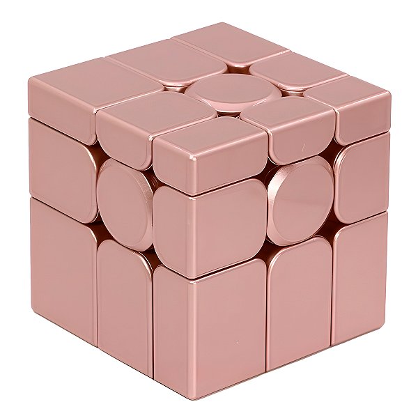 Cubo Mágico Mirror Blocks Moyu V2 Dourado Ball Core UV