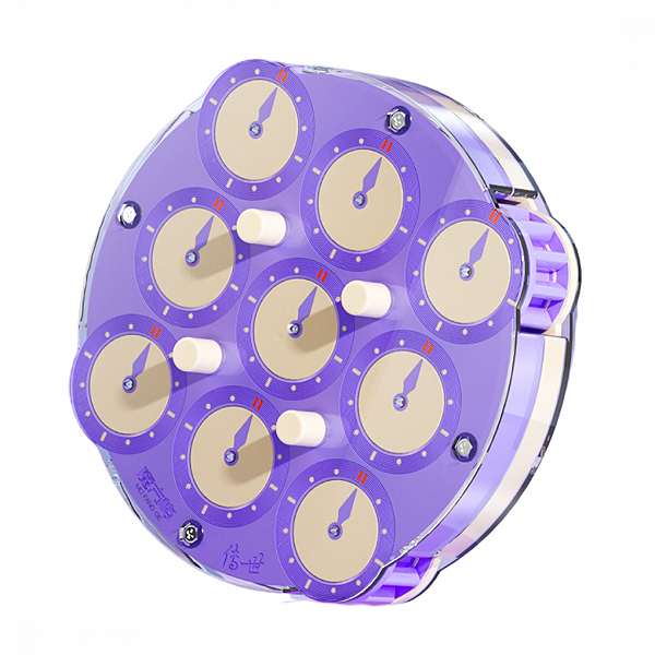 Magic Clock Qiyi Mangético Roxo (Lilac)