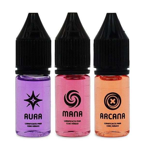 Kit 3 Lubrificantes Para Cubo Mágico Onlubes - Aura Mana Arcana