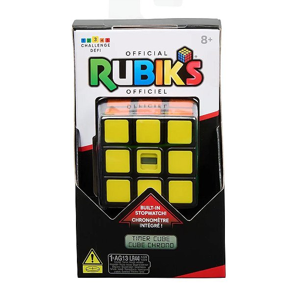 Cubo Mágico 3x3x3 Rubik's Timer - Cubo Cronômetro