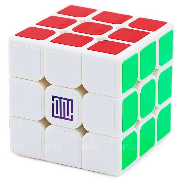 Cubo Mágico 3x3x3 Guanlong Plus V3 Branco