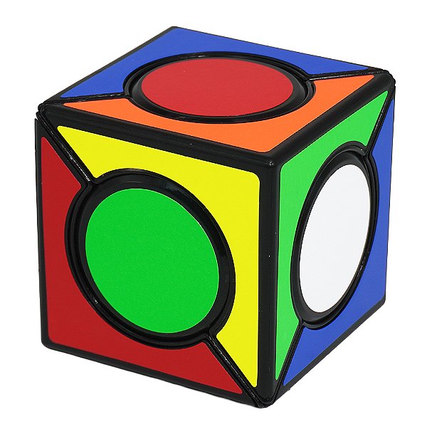 Cubo Mágico Six Spot Cube Qiyi Preto
