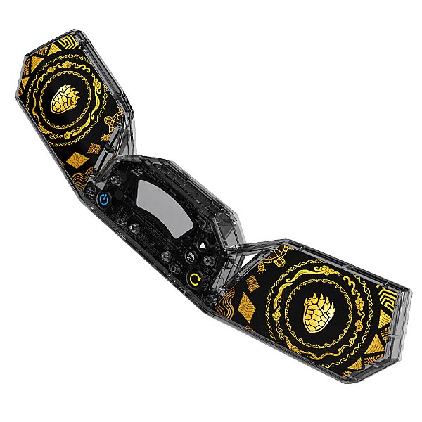 Timer Qiyi XuanWu Transparente Preto - Cronômetro para Cubo Mágico