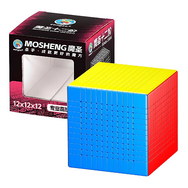 Cubo Mágico 12x12x12 Sengso Mosheng M Magnético