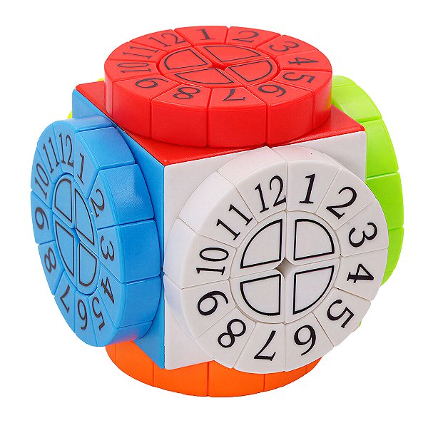 Cubo Mágico 2x2x2 Time Machine Arabic Numbers Zcube