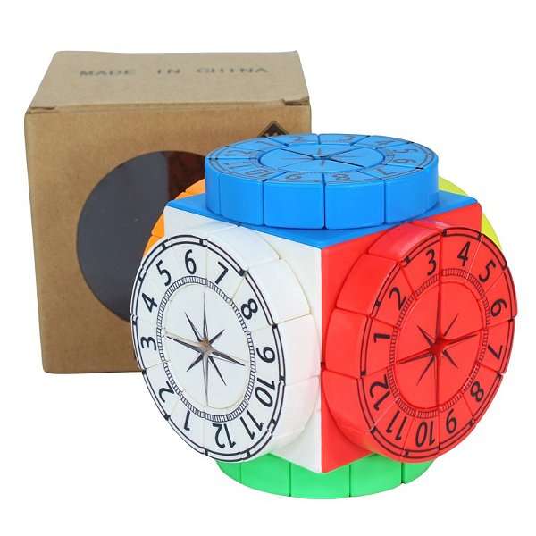 Cubo Mágico 2x2x2 Time Machine Arabic Numbers Zcube