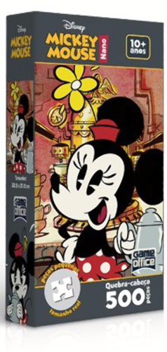 Quebra-Cabeça Mickey Mouse - Minnie 500 Peças Nano