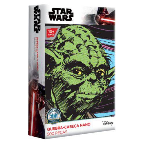 Quebra-Cabeça Star Wars - Yoda 500 Peças Nano