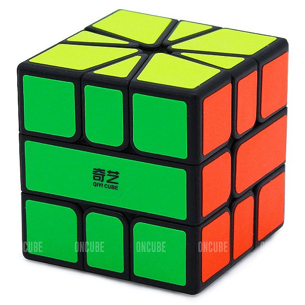 Cubo Mágico Square-1 Qiyi Qifa Preto