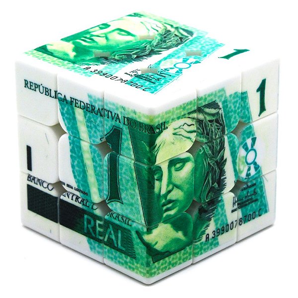 Cubo Nota de 1 Real