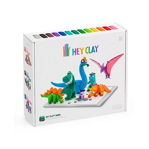 Hey Clay Dinos - Massinha de Modelar