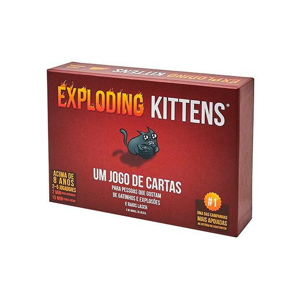 Exploding Kittens - Jogo de Cartas
