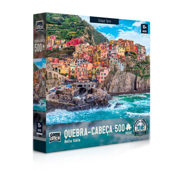 Quebra-Cabeça Bella Itália - Cinque Terre 500 peças