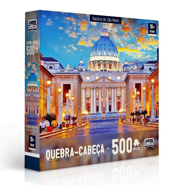 Quebra-Cabeça Basílica de São Pedro 500 peças