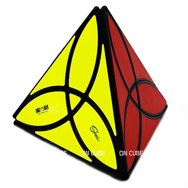 Cubo Mágico Pyraminx 4x4x4 Qiyi Preto - Oncube: os melhores cubos mágicos  você encontra aqui