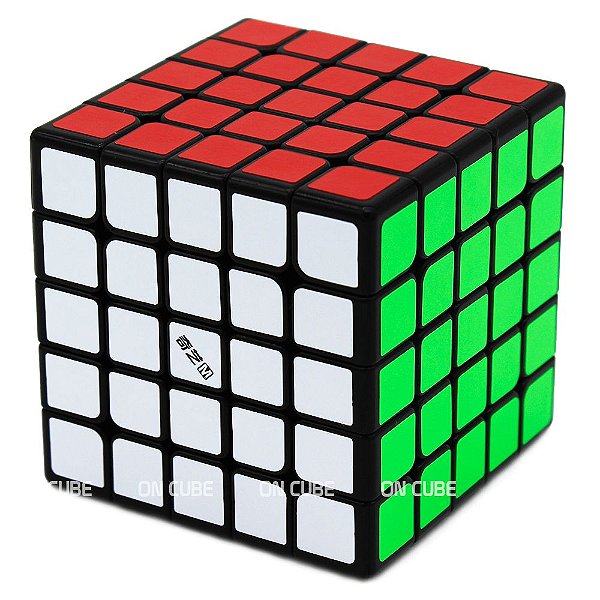 Cubo Mágico 5x5x5 Qiyi MS Preto - Magnético - Oncube: os melhores