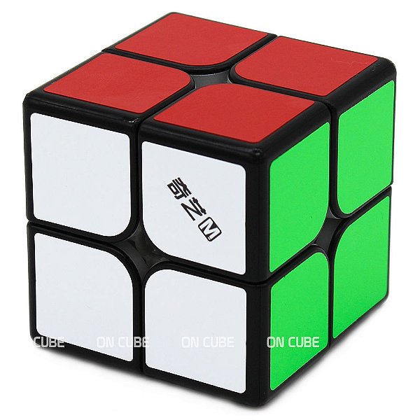 Cubo Mágico 2x2x2 Qiyi MS Preto - Magnético