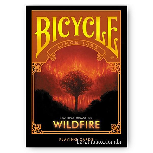Baralho Bicycle Natural Disasters Wildfire