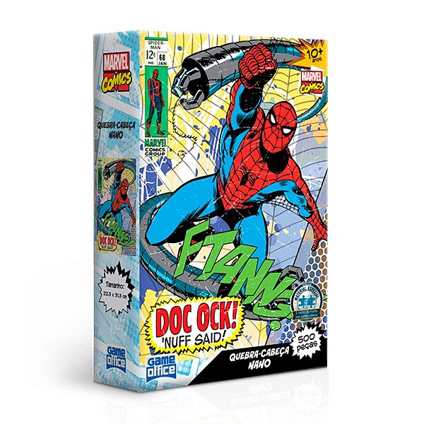 Quebra-Cabeça Marvel Comics - Homem Aranha 500 Peças Nano