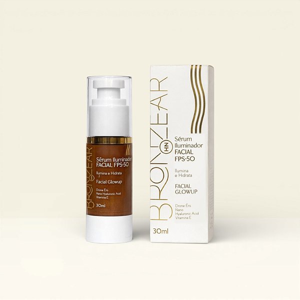 Sérum Iluminador Facial FPS-50 - Bronzear HN