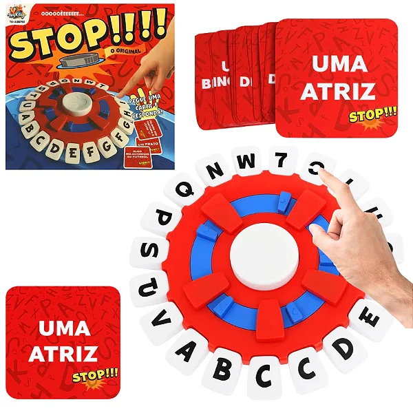 Stop com Roleta de Letras