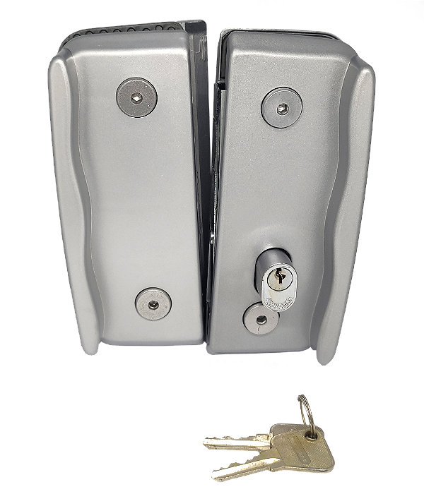 Fechadura+contrafechadura 1510/1511 Para Porta Correr