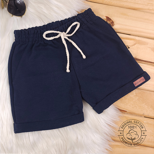 Short em Moletinho do 0 a 4 Anos – Miniatto