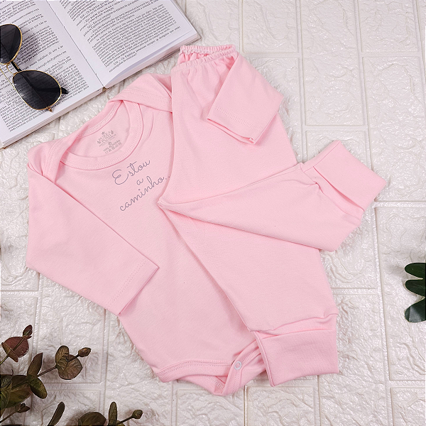 Conjunto Body com Mijão Suedini – Algodão 100% -Apenas tamanho P