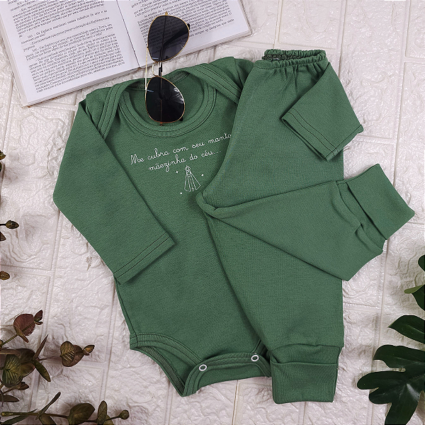Conjunto Body com Mijão Suedini – Algodão 100% -Apenas tamanho P