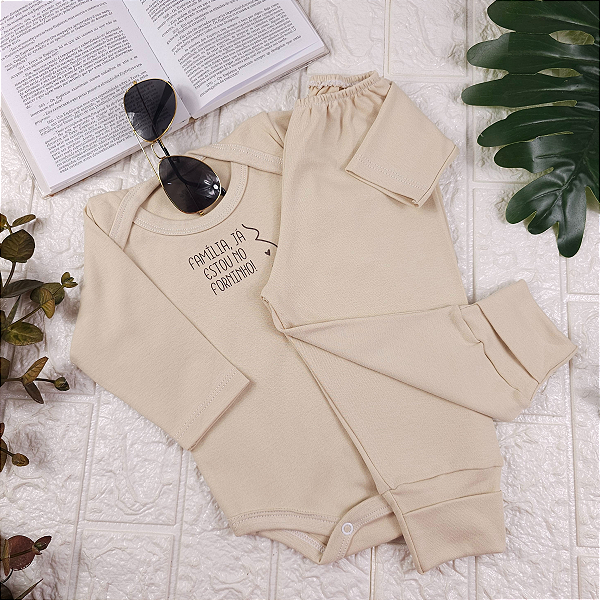 Conjunto Body com Mijão Suedini – Algodão 100% -Apenas tamanho P