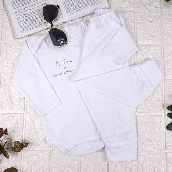 Conjunto Body com Mijão Suedini – Algodão 100% -Apenas tamanho P
