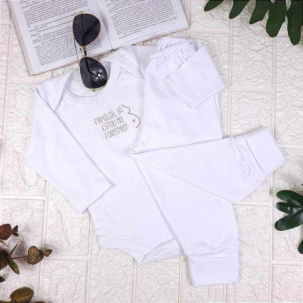 Conjunto Body com Mijão Suedini – Algodão 100% -Apenas tamanho P