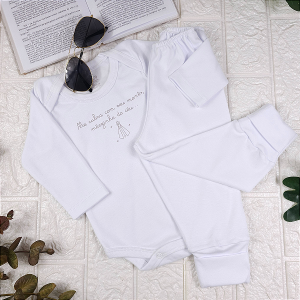 Conjunto Body com Mijão Suedini – Algodão 100% -Apenas tamanho P