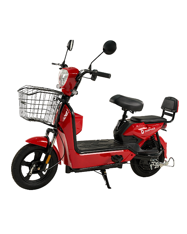 Bicicleta Scooter Elétrica 500w 48V / 20Ah JYK-01 - Vermelho
