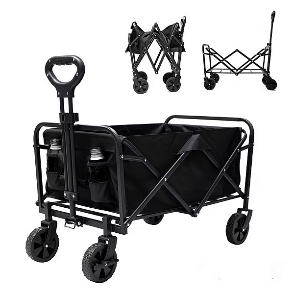 Carrinho Camping Dobrável 200kg Multifuncional Portátil
