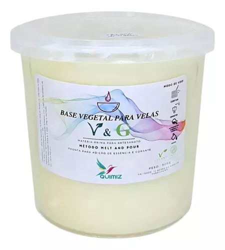 CERA DE COCO TIPO DURA V&G 100% VEGETAL E VEGANA T-02 TIPO D