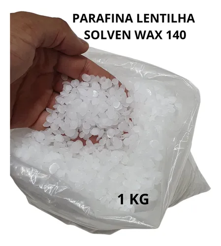 PARAFINA LENTILHADA 140 SOLVEN WAX PURA ORIGINAL 500 GRAMAS - RECUSE IMITAÇÕES