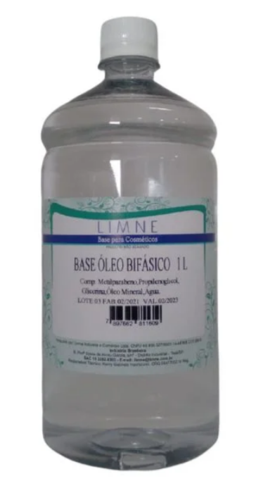 BASE ÓLEO BIFÁSICO INCOLOR LIMNE 1 LITRO