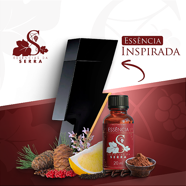 ESSÊNCIA INSP. BAD BOY PERFUMARIA FINA 20 ML