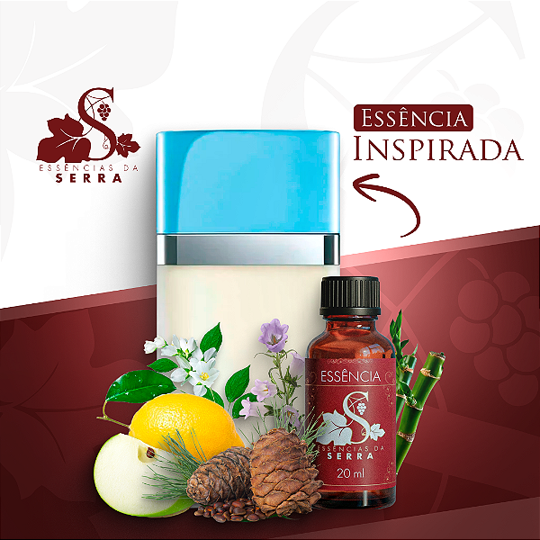 ESSÊNCIA INSP. LIGHT BLUE POUR HOMME PERFUMARIA FINA 20 ML