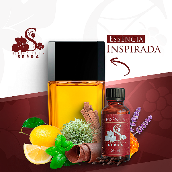 ESSÊNCIA INSP. AZZARO POUR HOMME PERFUMARIA FINA 20 ML