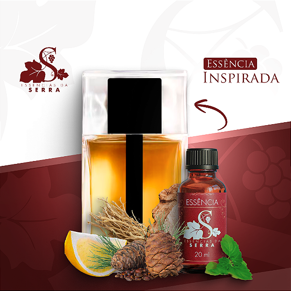 ESSÊNCIA INSP. DIOR HOMME PERFUMARIA FINA 20 ML