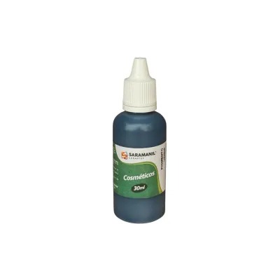 PIGMENTO LÍQUIDO VERDE P/ SABONETES E COSMÉTICOS 30ML - SARAMANIL