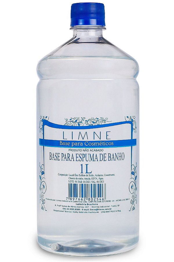 BASE DE ESPUMA DE BANHO 1 LITRO LIMNE