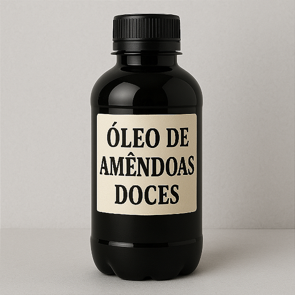 ÓLEO VEGETAL DE AMÊNDOAS DOCES 100ML PURO 100% NATURAL - INSUMO PARA COSMÉTICOS, SABONETES E HIDRATANTES